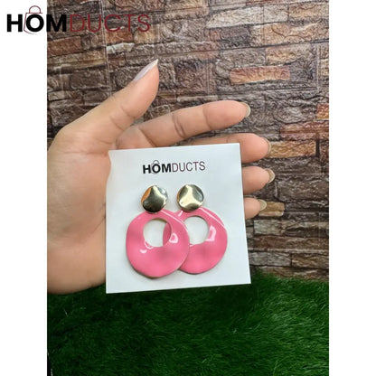 Simple Hollow Earings