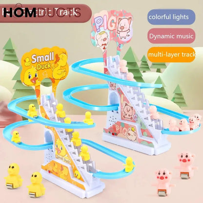 Small Duck Climbing Stair Toy