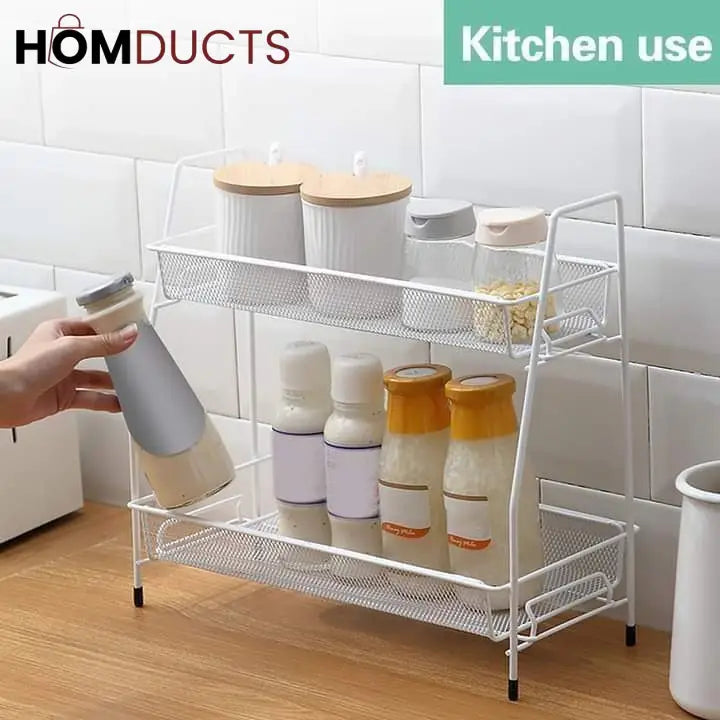 Smart Double Layer Metal Stand