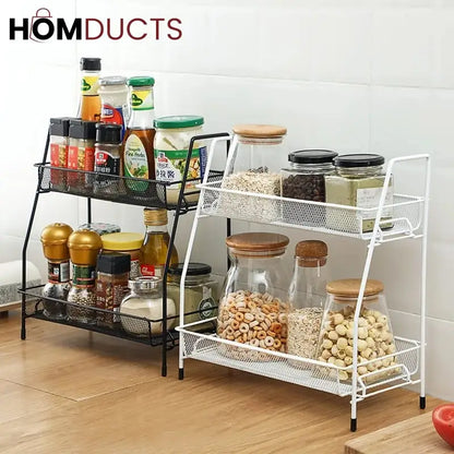 Smart Double Layer Metal Stand