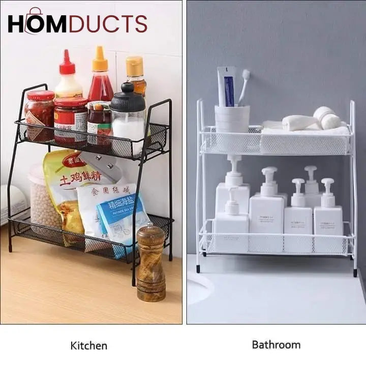 Smart Double Layer Metal Stand