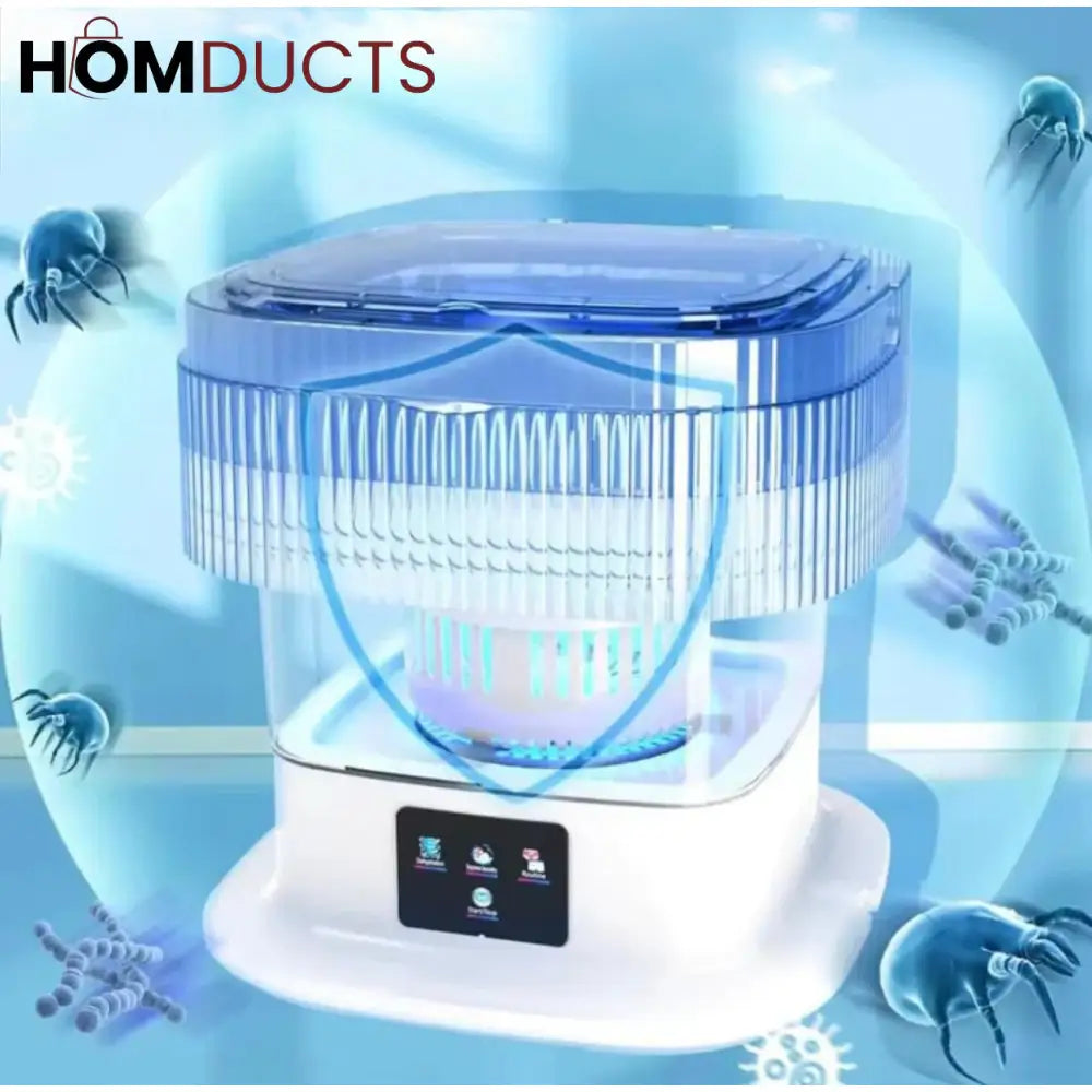 Smart Foldable 11L Mini Washing Machine – Portable Collapsible Washer for Small Loads