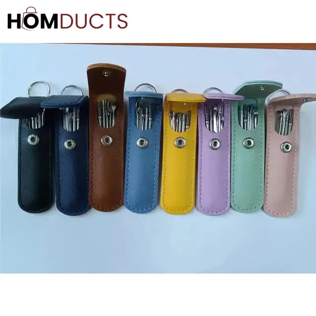 Stainless Steel Ear Pick Set (6pcs)