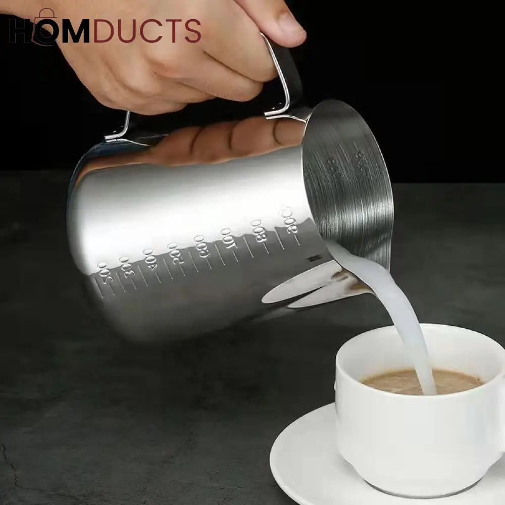 Stainless Steel Milk Frothing Pitcher 500ml