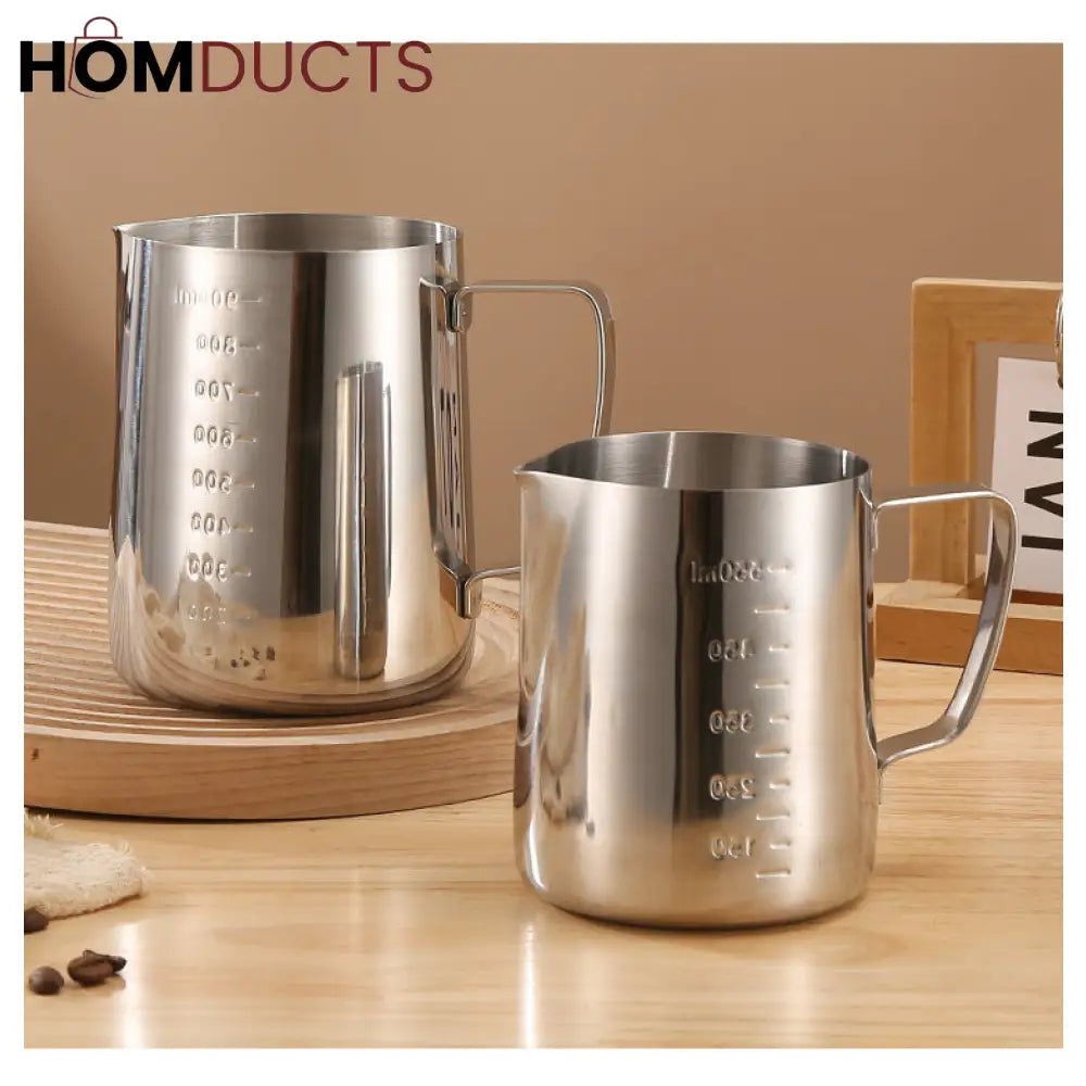 Stainless Steel Milk Frothing Pitcher 500ml