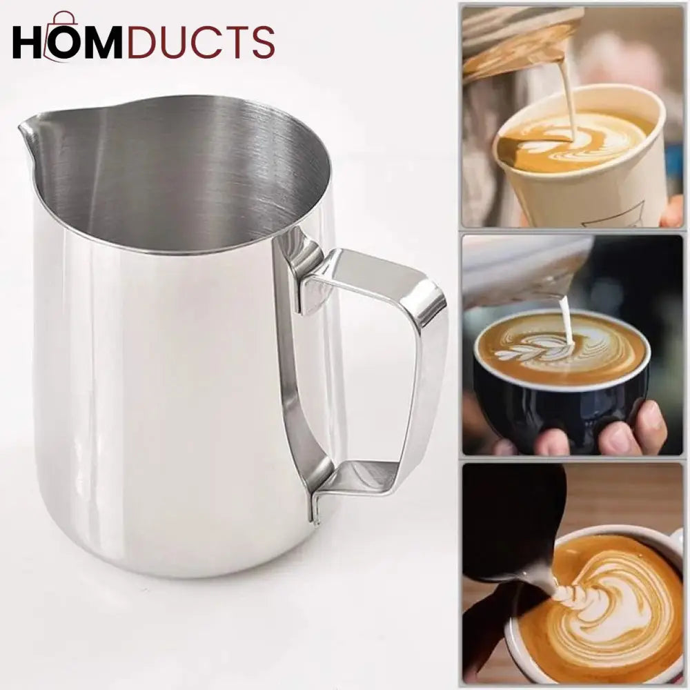 Stainless Steel Milk Frothing Pitcher 500ml