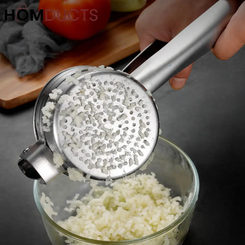 Stainless Steel Potato Masher And Manual Juicer Squeezer