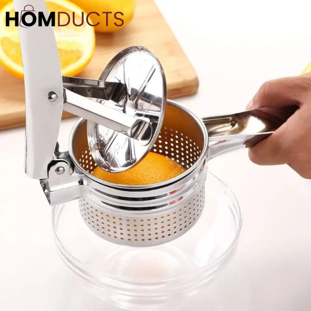 Stainless Steel Potato Masher And Manual Juicer Squeezer