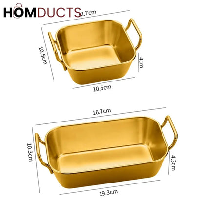 Stainless Steel Serving Tray