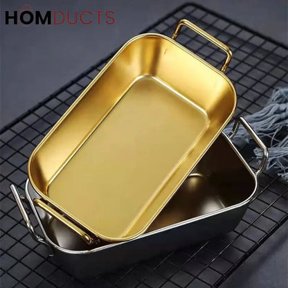 Stainless Steel Serving Tray