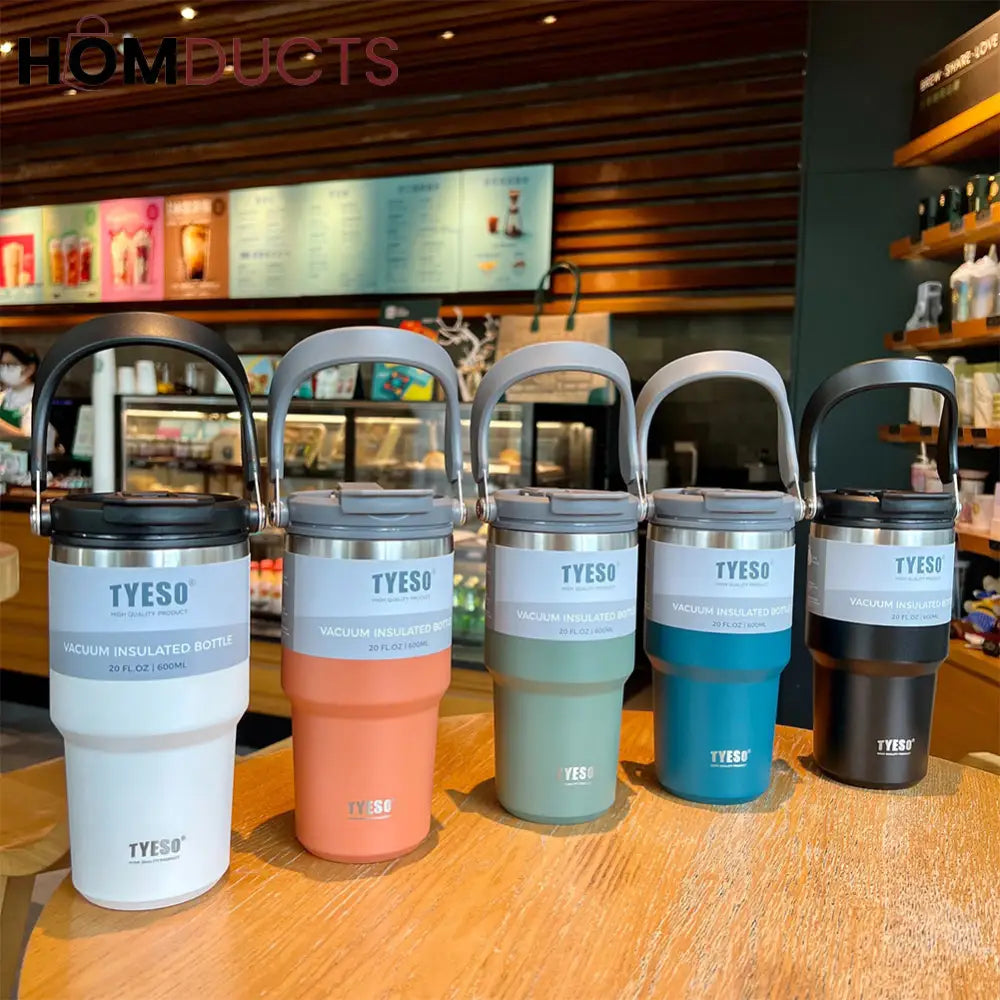 Stainless Steel Tumbler With Straw (750ml)