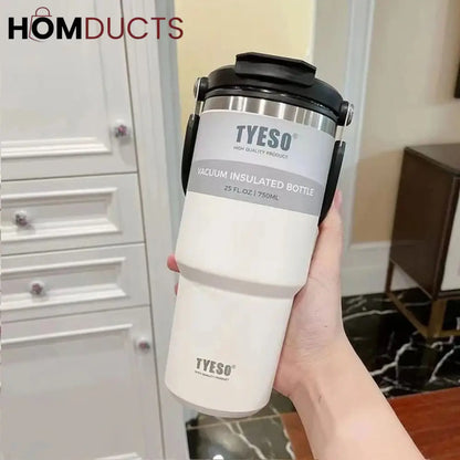 Stainless Steel Tumbler With Straw (750ml)