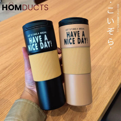 Stainless Steel Vaccum Coffee Mug