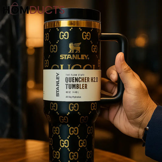 Stanley x Gucci Quencher H2.O FlowState Tumbler | 40 OZ - Limited Edition!