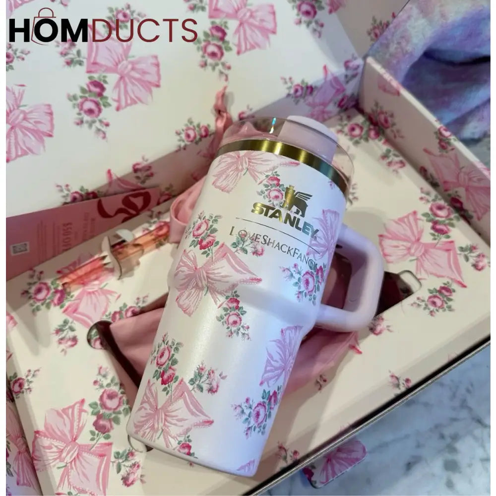 Stanley x LoveShackFancy Floral Luxe Gift Tumbler Collection