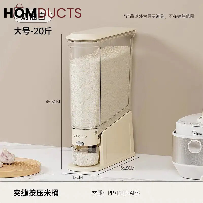Stay Fresh & Organized: Premium Cereal Dispenser - 5.5 Kg Capacity