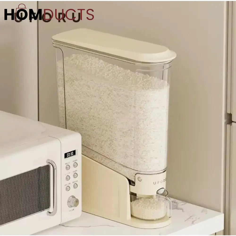 Stay Fresh & Organized: Premium Cereal Dispenser - 5.5 Kg Capacity
