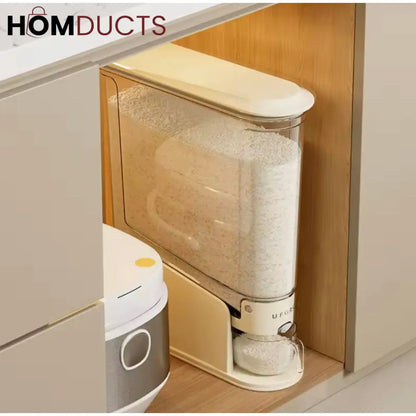 Stay Fresh & Organized: Premium Cereal Dispenser - 5.5 Kg Capacity