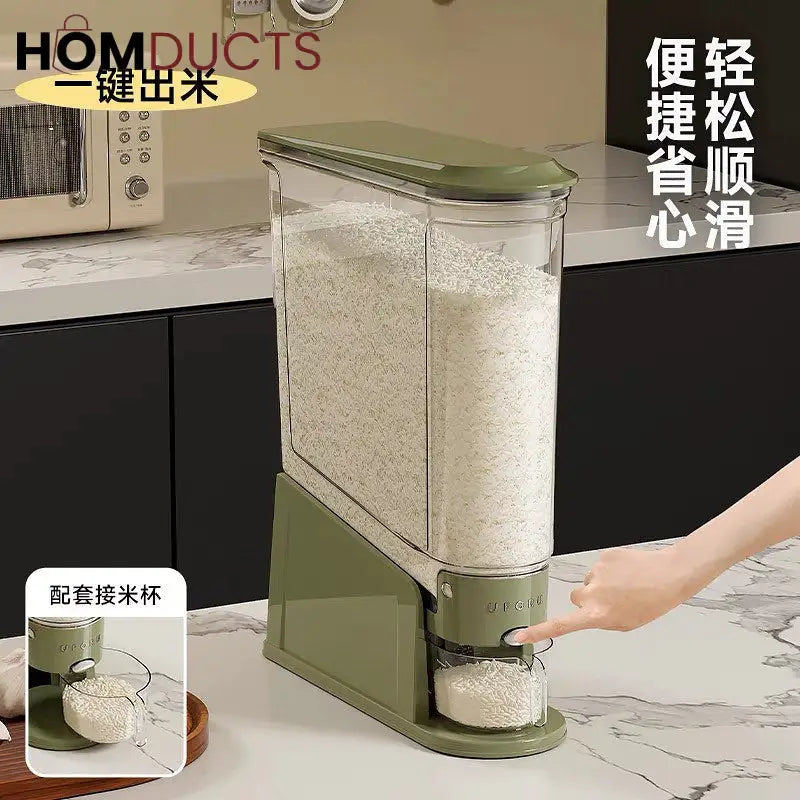 Stay Fresh & Organized: Premium Cereal Dispenser - 5.5 Kg Capacity