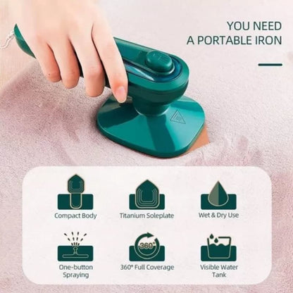Steam iron Portable Mini Electric Handheld Garment Steamer for Clothes Mini Ironing Machine