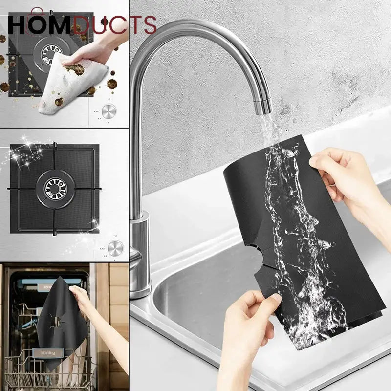 Stove Protection Sheets (4pcs)