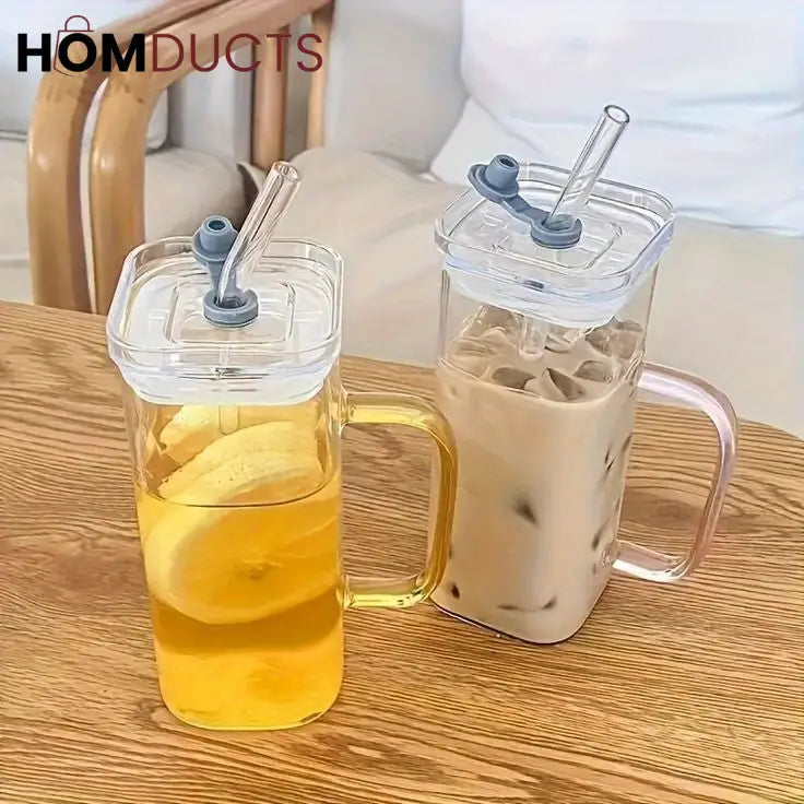 Straw Cup With Lid