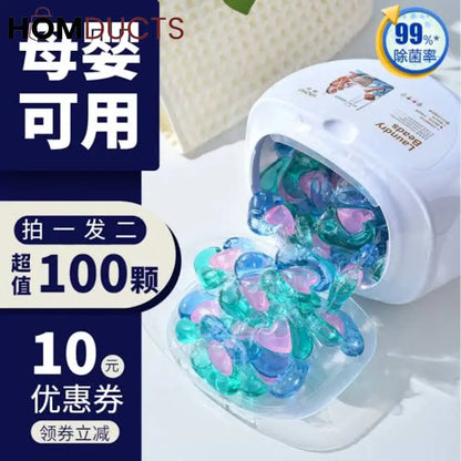 Suk Garden Lavender Fruity Scent Laundry Pods – Long-Lasting Fragrance, Deep Cleaning Detergent Capsules