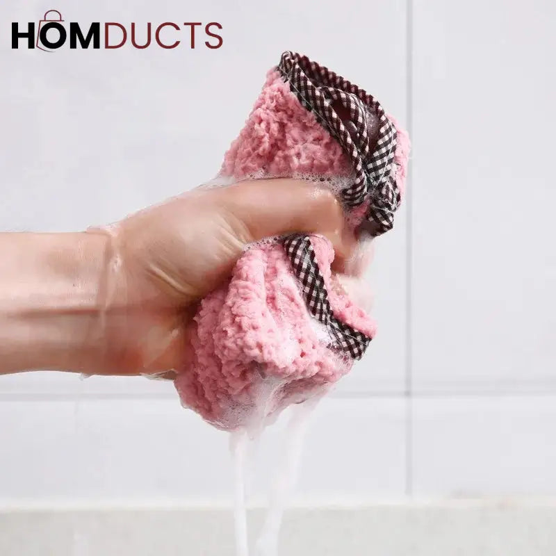 Super Absorbent Microfiber kitchen Dish Cloth (4pcs )