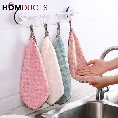 Super Absorbent Microfiber kitchen Dish Cloth (4pcs )