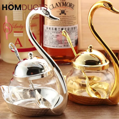 Swan Shape Sugar Pot
