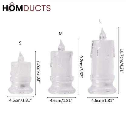 Table Decor Flameless Candles