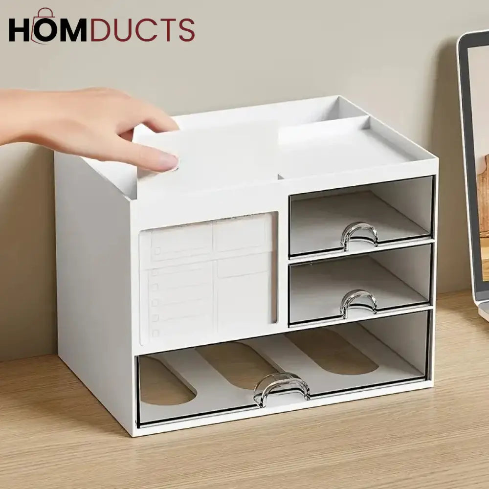 Tabletop Stationery And Cosmetic Organizer