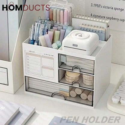 Tabletop Stationery And Cosmetic Organizer