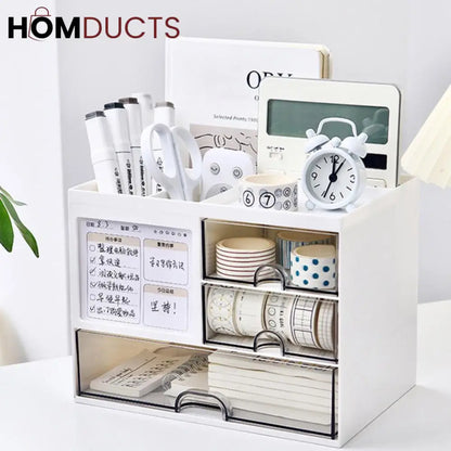 Tabletop Stationery And Cosmetic Organizer