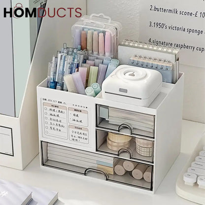 Tabletop Stationery And Cosmetic Organizer