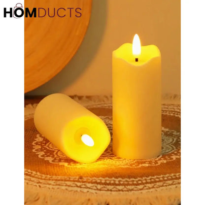 Three Pcs Led Candle Light