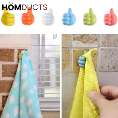 Thumbs up hooks (pack of 10)