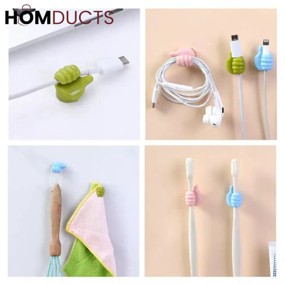 Thumbs up hooks (pack of 10)