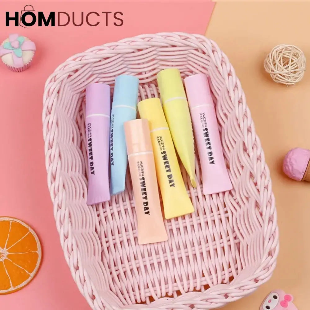 Toothpaste Style Highlighter (6pcs)