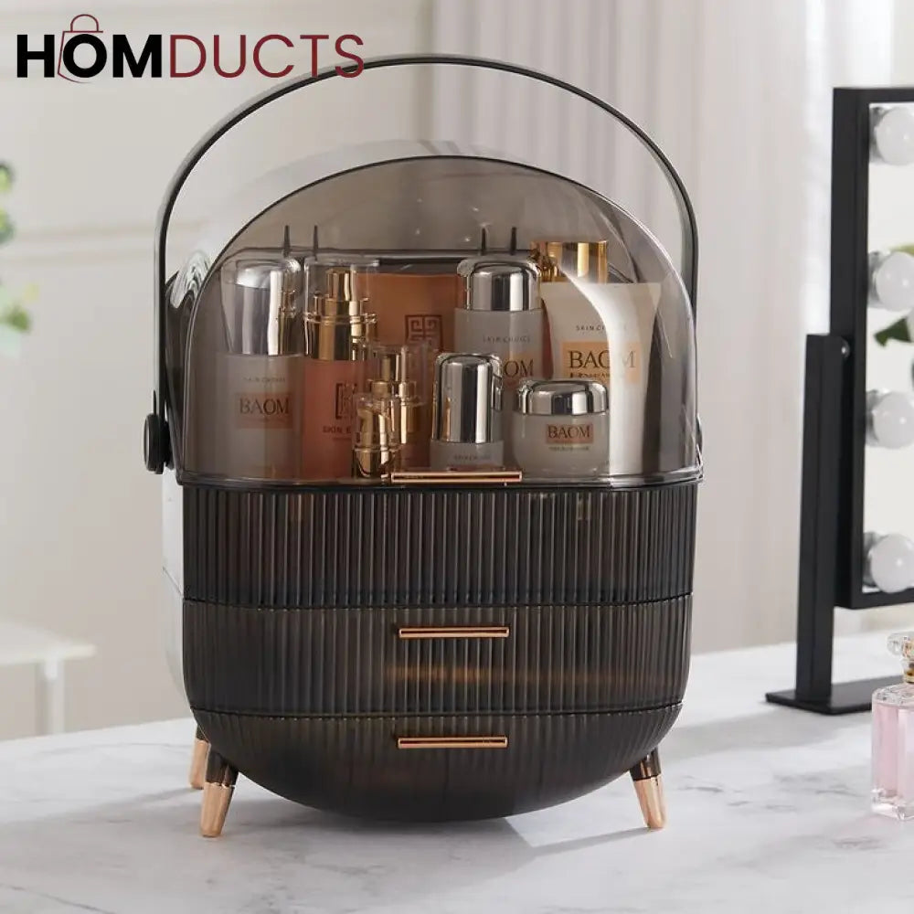 Transparent Cosmetic And Skincare Organizer