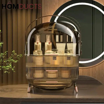 Transparent Cosmetic And Skincare Organizer