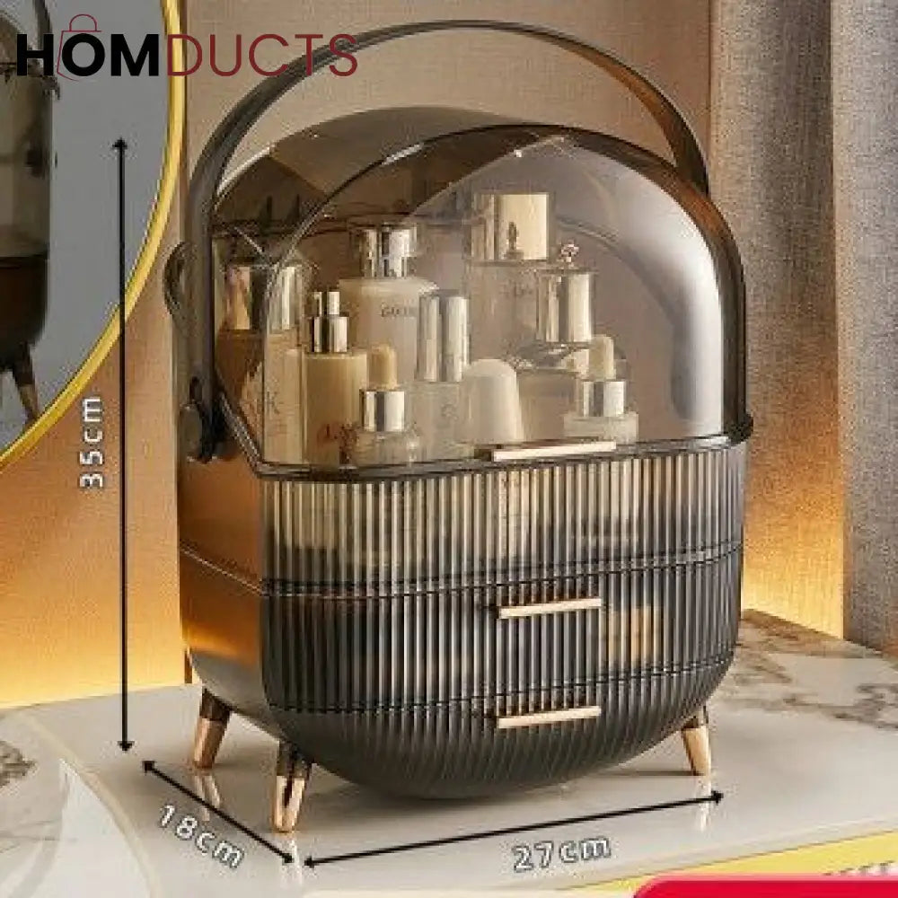 Transparent Cosmetic And Skincare Organizer