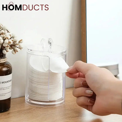 Transparent Cotton Swab Holder