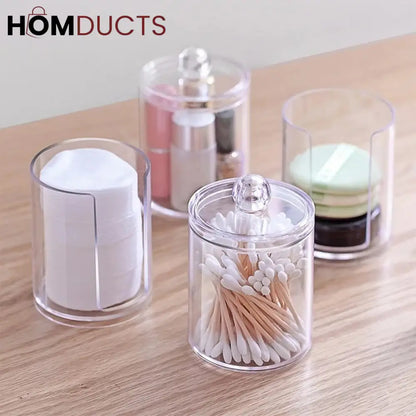 Transparent Cotton Swab Holder