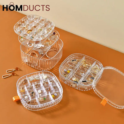 Transparent Crystal Jewelery Organiser