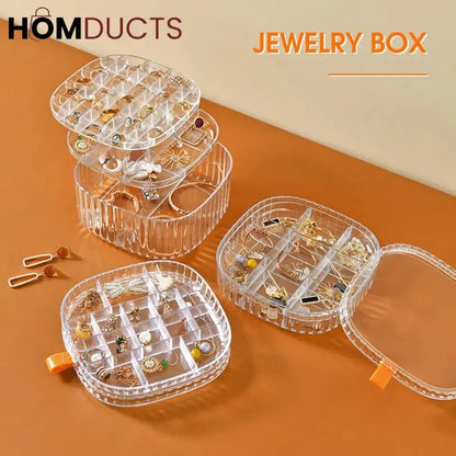 Transparent Crystal Jewelery Organiser