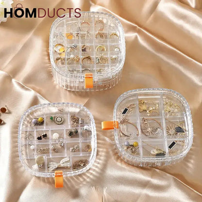 Transparent Crystal Jewelery Organiser