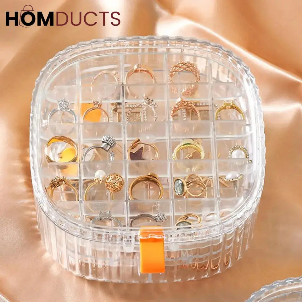 Transparent Crystal Jewelery Organiser