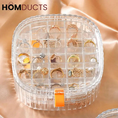 Transparent Crystal Jewelery Organiser
