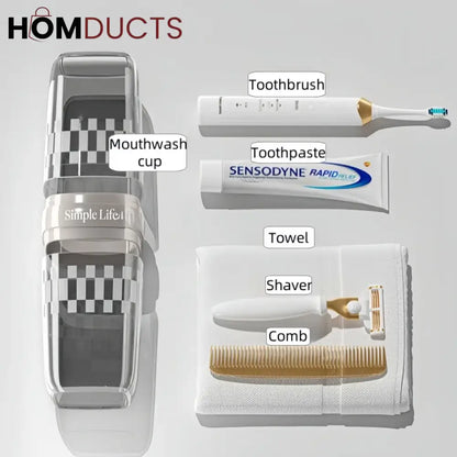 Transparent Toothbrush Holder